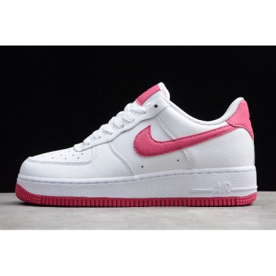 Nike Bayan Air Force 1 '07 Lv8 Beyaz / Pembe / Kırmızı Kaykay Ayakkabı Türkiye - GCYLST2S